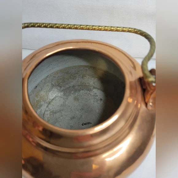 Elegant Copper Tea Kettle
